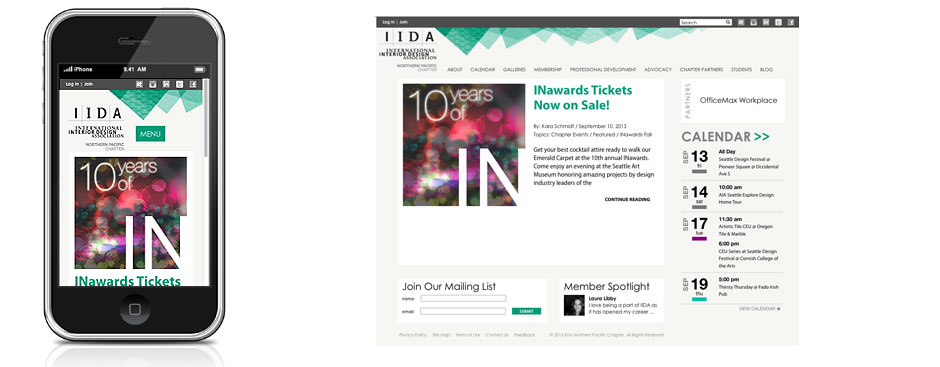 IIDAA Website Redesign